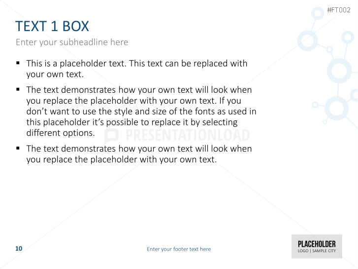 Free PowerPoint Template Network Concept