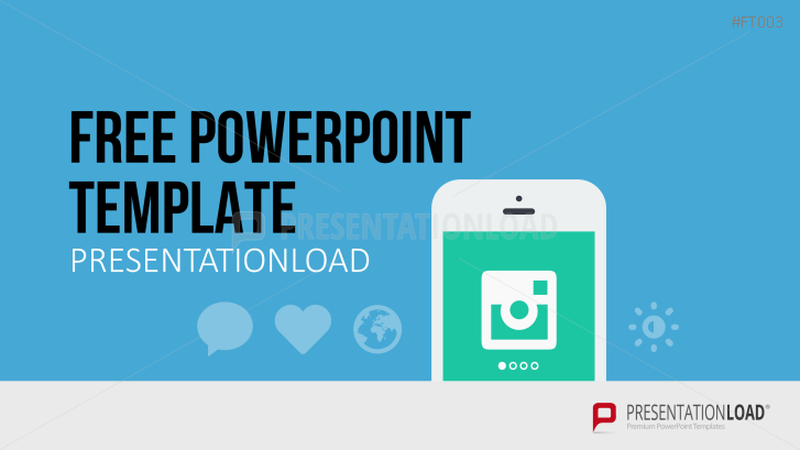 Free PowerPoint Template Mobile App PowerPoint Templates