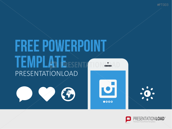 Free PowerPoint Template Mobile App PowerPoint Templates