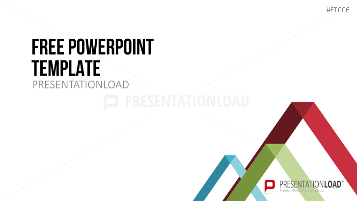Free PowerPoint Template LowPoly Triangles