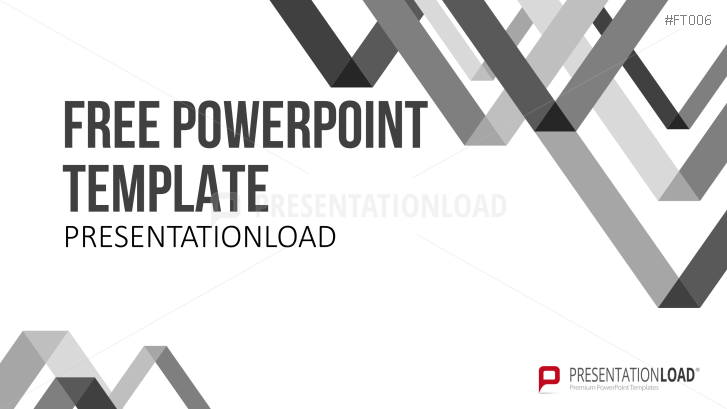 Free PowerPoint Template LowPoly Triangles