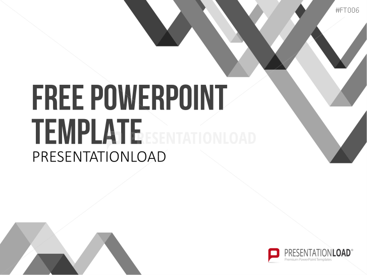 Free PowerPoint Template LowPoly Triangles