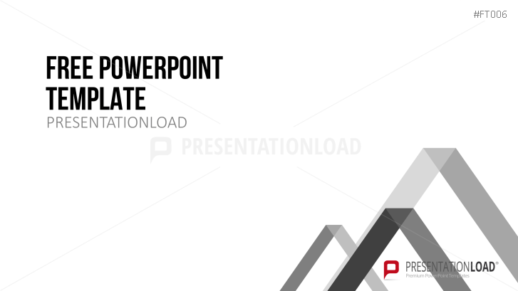 Free PowerPoint Template LowPoly Triangles