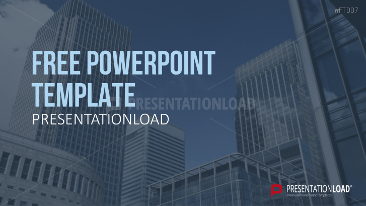 Free PowerPoint Template Skyline