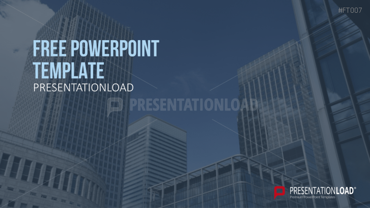 Free PowerPoint Template Skyline | PowerPoint Templates | PresentationLoad