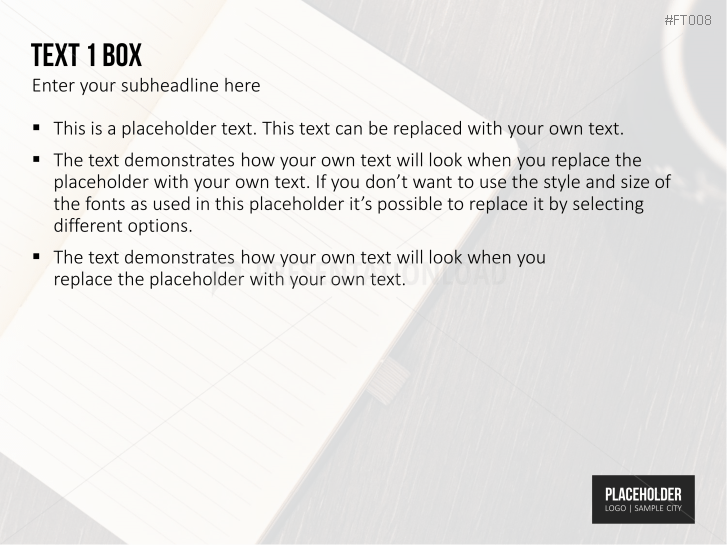 Free PowerPoint Template Notes