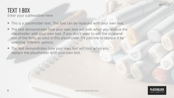 Free PowerPoint Template Notes