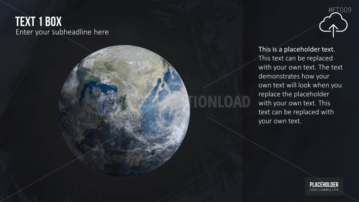 Free PowerPoint Template Mashed Images