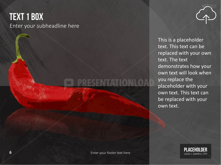 Free PowerPoint Template Mashed Images