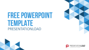 PresentationLoad | Free PowerPoint Template Geometric Shapes