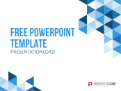 PresentationLoad | Free PowerPoint Template Geometric Shapes