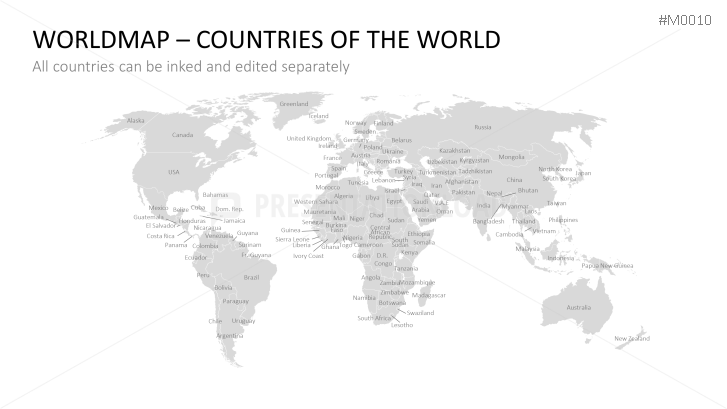 Download Our World Maps PowerPoint Template Now.