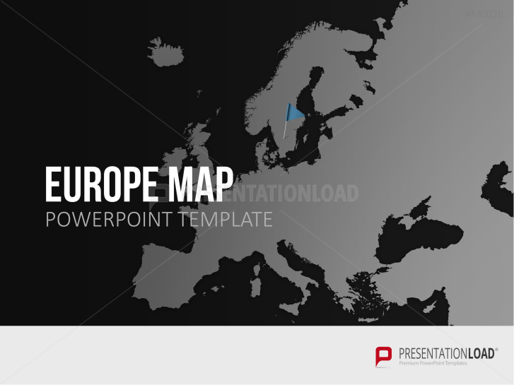 Editable Interactive Europe Powerpoint Map Templates