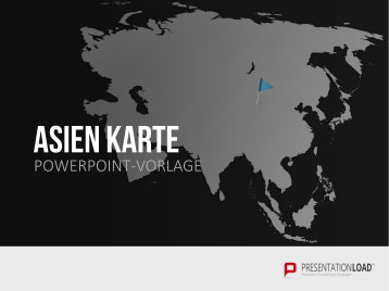 Asien - Staaten _https://www.presentationload.de/landkarte-asien-staaten-powerpoint-vorlage.html