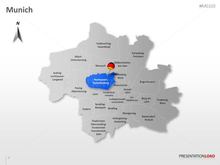 Munich - City Map