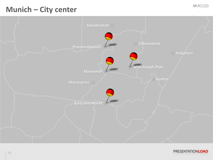 Munich - City Map