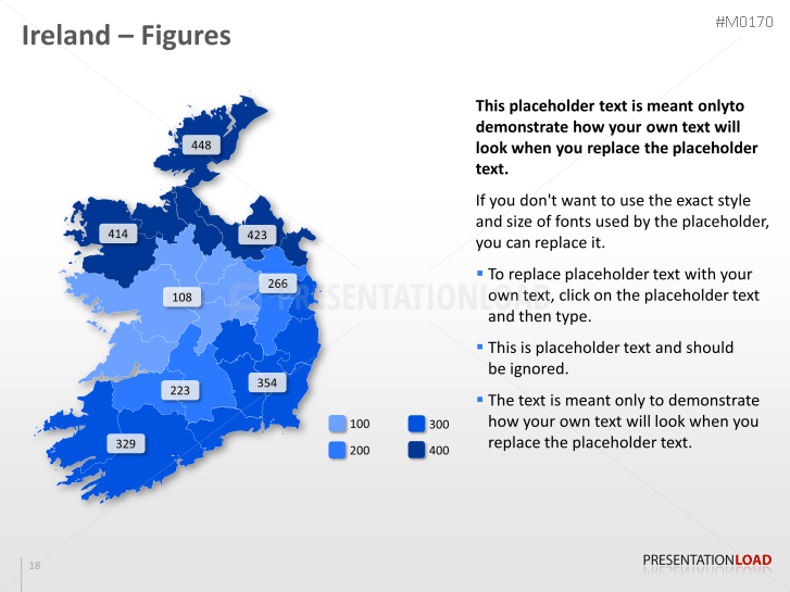 Powerpoint Map Ireland Presentationload Powerpoint Map Ireland Presentationload
