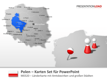 Polen _https://www.presentationload.de/landkarte-polen-powerpoint-vorlage.html