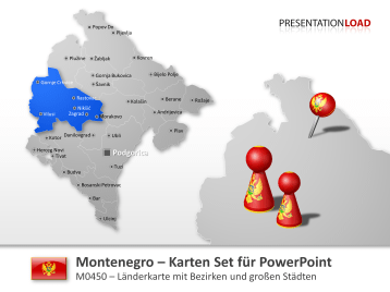 Montenegro _https://www.presentationload.de/landkarte-montenegro-powerpoint-vorlage.html