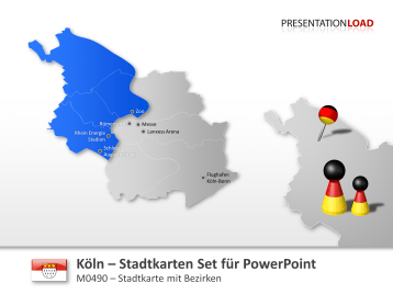 Köln - Stadtkarte _https://www.presentationload.de/stadtkarte-koeln-powerpoint-vorlage.html