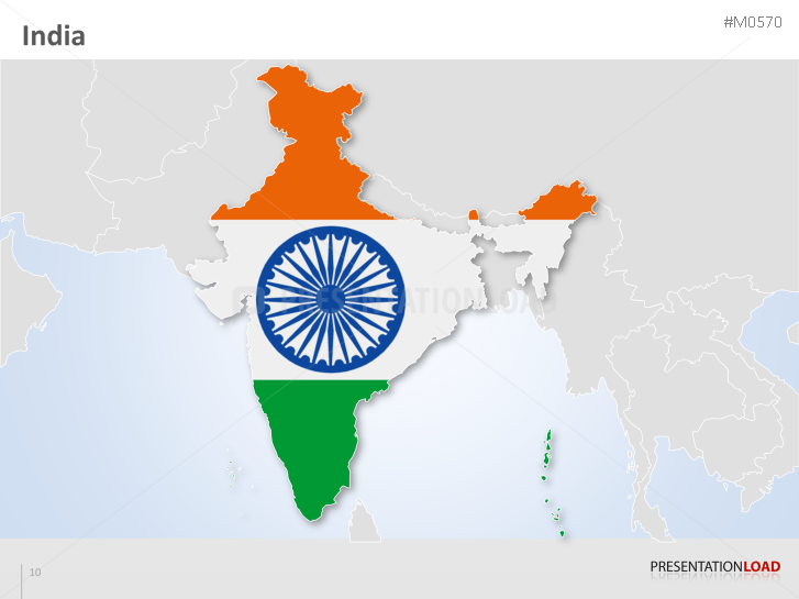 Powerpoint Map India Presentationload