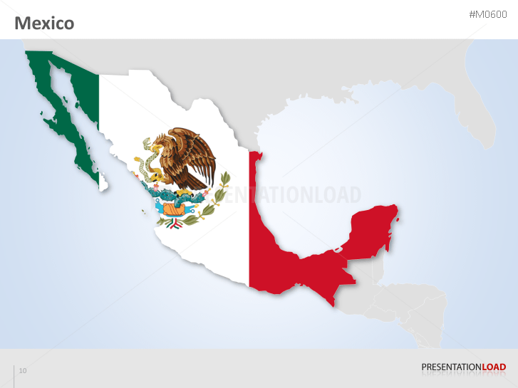 PowerPoint Map Mexico | PresentationLoad