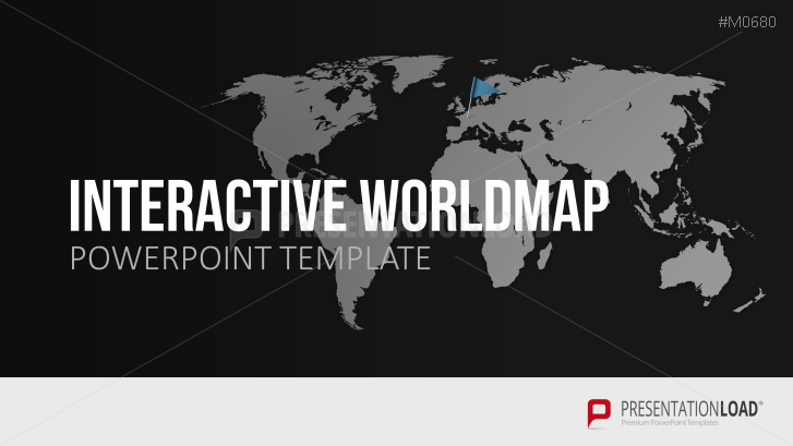 free interactive world map powerpoint presentation