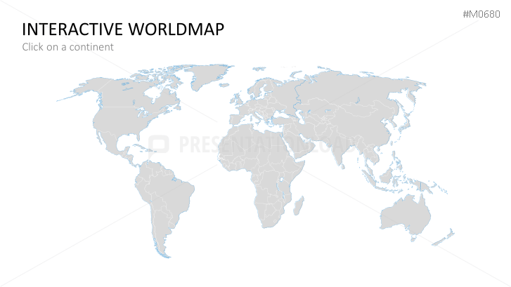 interactive world map presentation