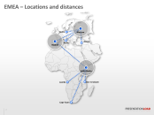 PowerPoint Map EMEA Region | PresentationLoad