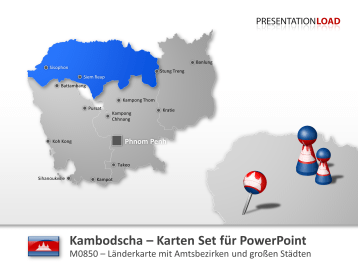 Kambodscha _https://www.presentationload.de/landkarte-kambodscha-powerpoint-vorlage.html