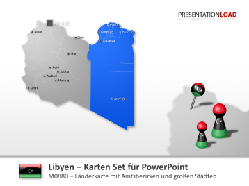 Libyen _https://www.presentationload.de/landkarte-libyen-powerpoint-vorlage.html