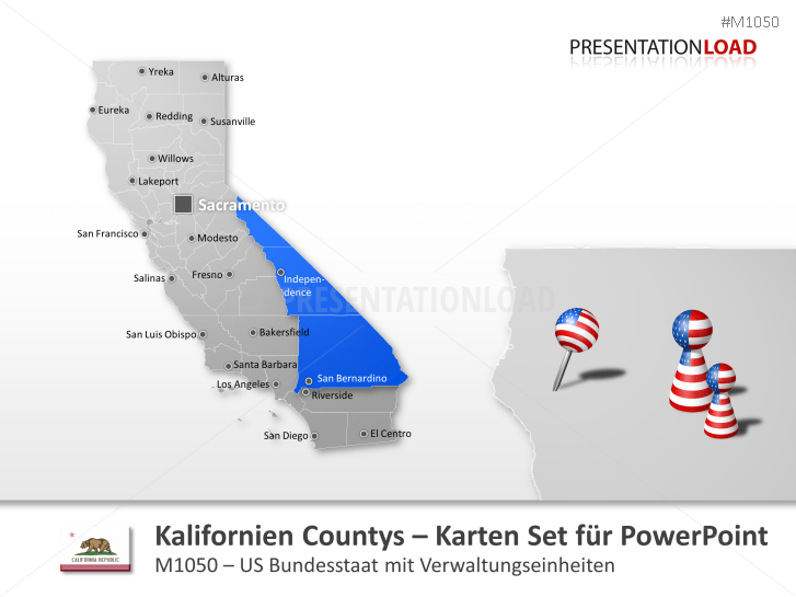 Kalifornien Counties