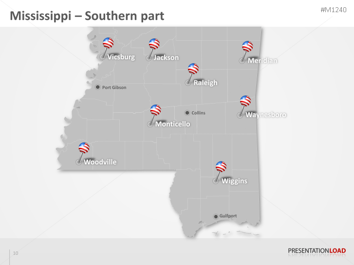 Mississippi Counties