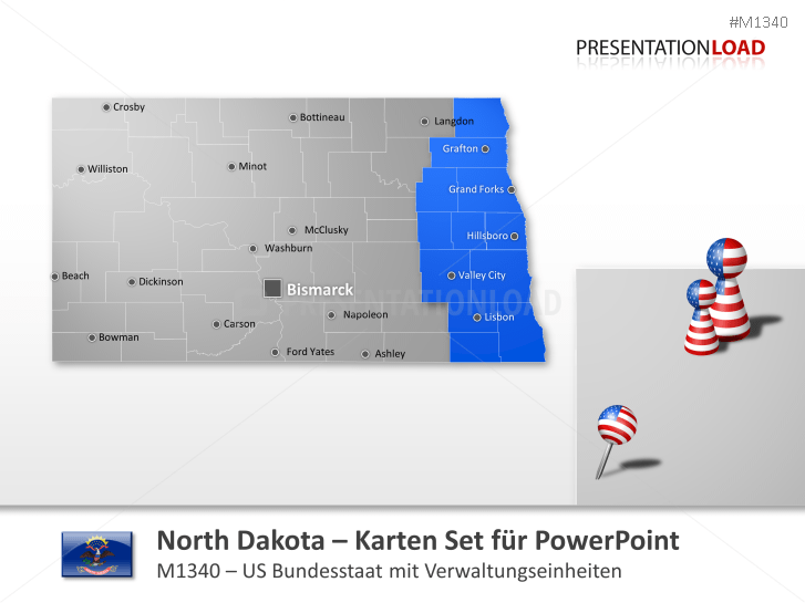 North Dakota Counties