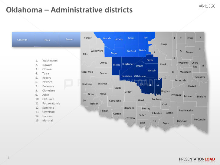 Oklahoma Counties