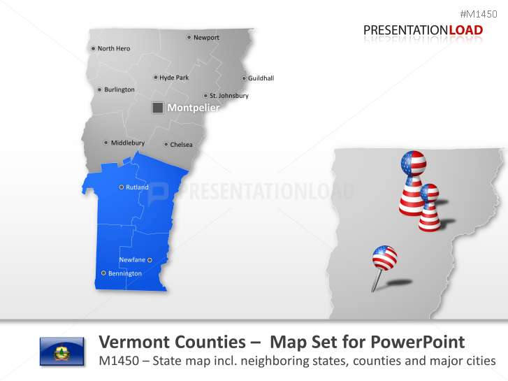 Comtés du Vermont