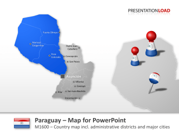 Paraguay _https://www.presentationload.com/map-paraguay-powerpoint-template.html