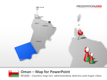 Oman _https://www.presentationload.com/map-oman-powerpoint-template.html