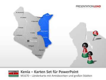 Kenia _https://www.presentationload.de/landkarte-kenia-powerpoint-vorlage.html
