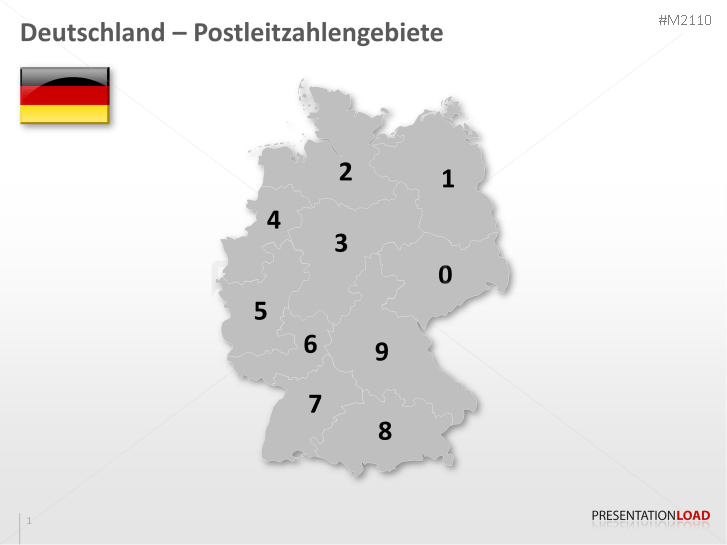 Deutschland - PLZ (2-stellig)