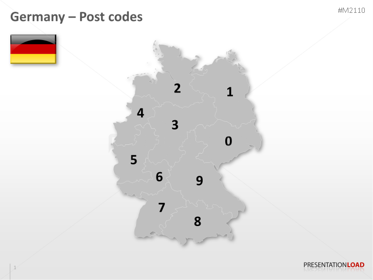 Germany Zip Codes Map