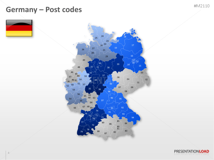 Germany - Post Code 2-digit