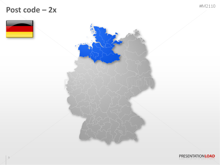 Germany - Post Code 2-digit