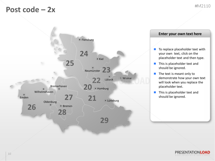 Germany - Post Code 2-digit