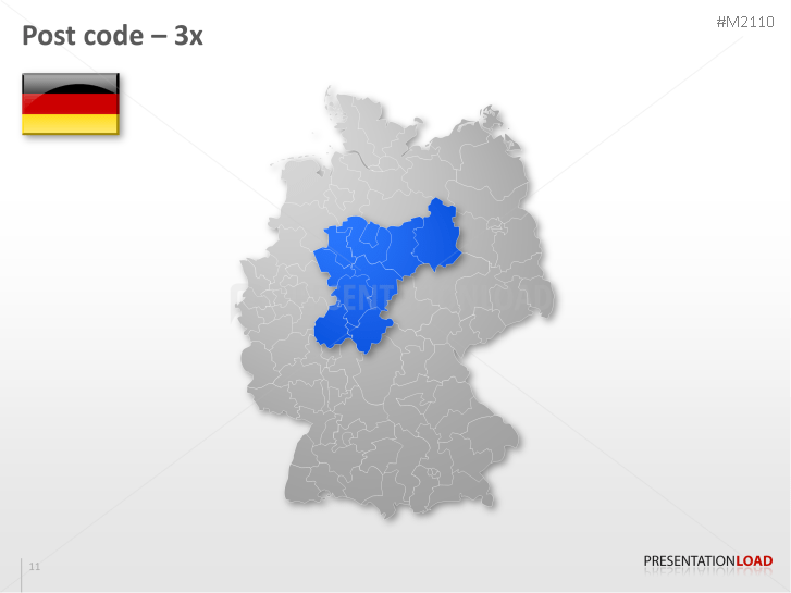 Germany - Post Code 2-digit