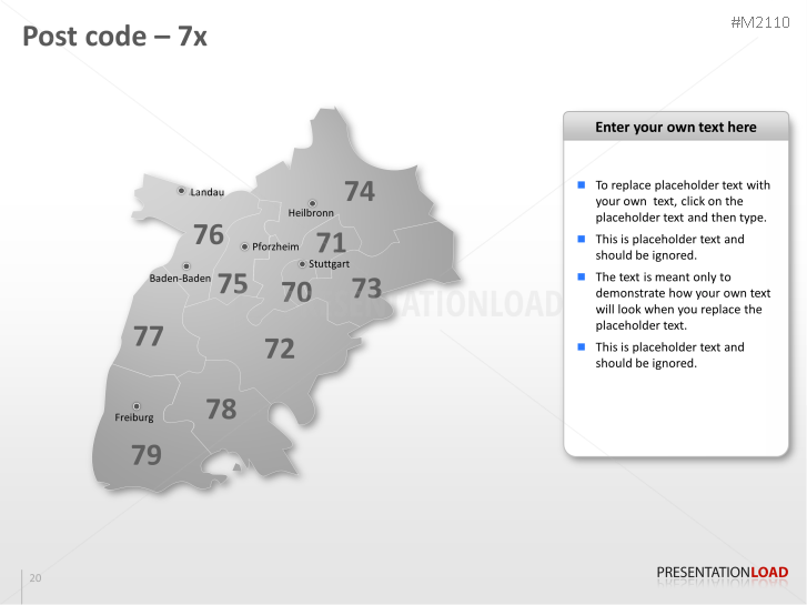 Germany - Post Code 2-digit