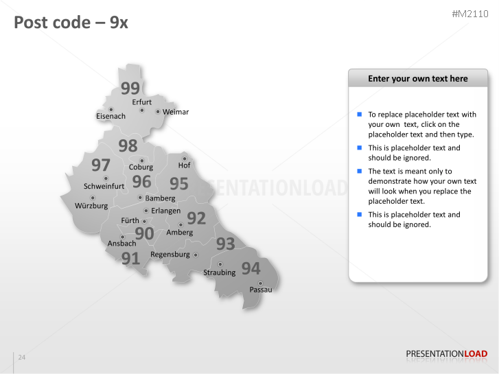 Germany - Post Code 2-digit