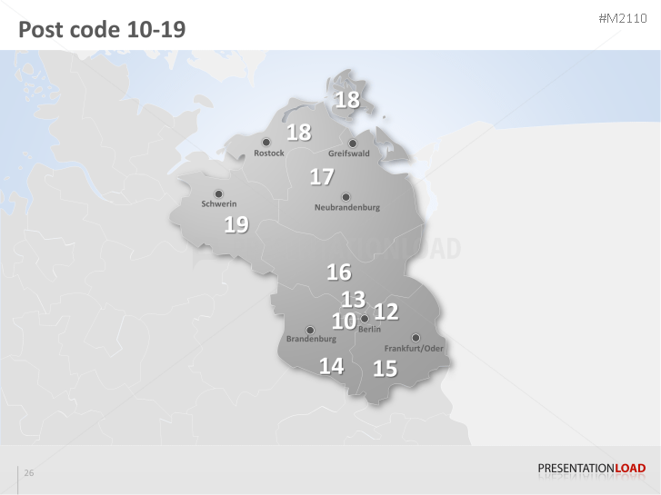 Germany - Post Code 2-digit