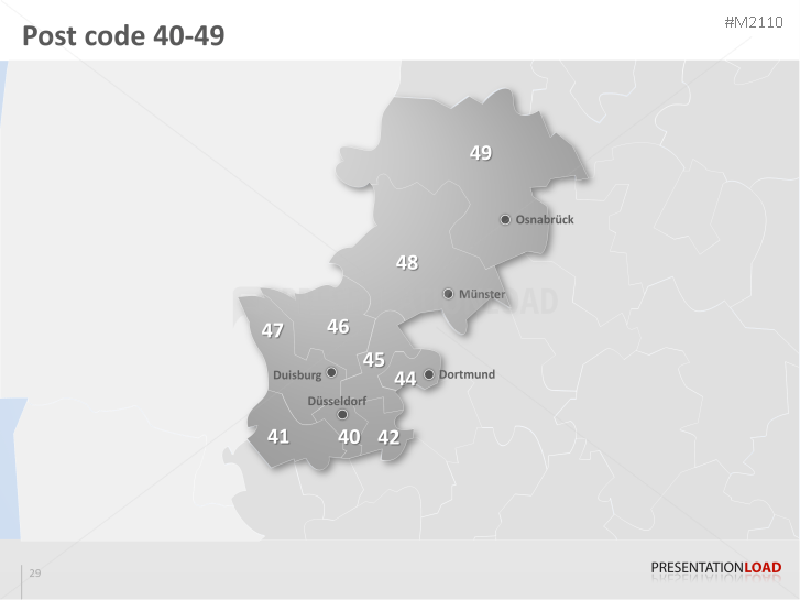 Germany - Post Code 2-digit