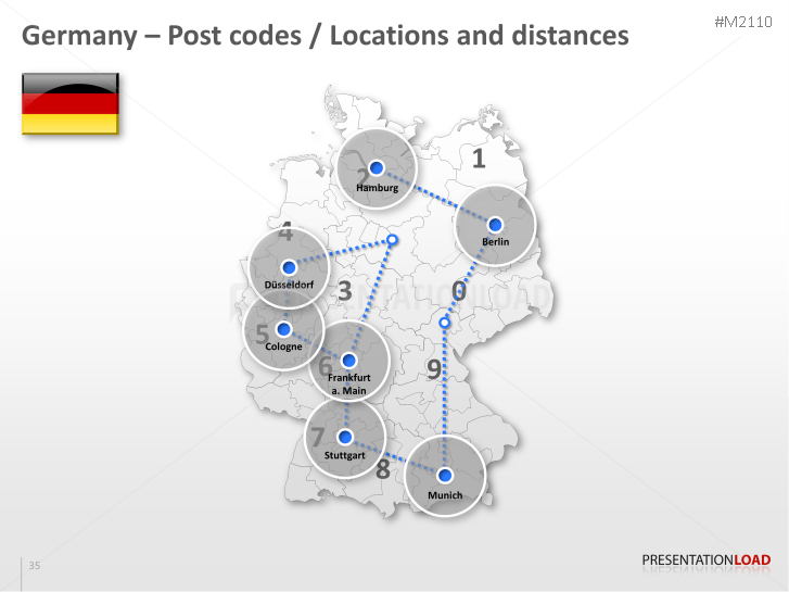 Germany - Post Code 2-digit